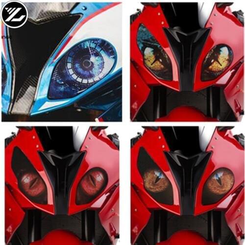 Motorcycle accessories headlight protection sticker Front Fairing Headlight Sticker Guard Sticker for BMW S1000RR HP4 2015-2018