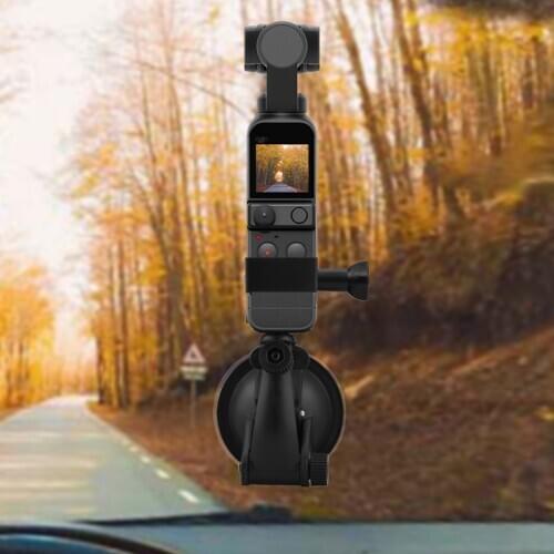 Car Suction Cup Mount Holder Stand Bracket Expansion Parts for DJI Osmo Pocket 2 Handheld Camera