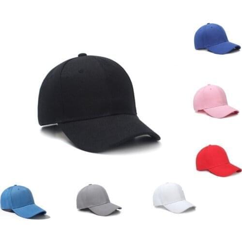 Black Cap Solid Color Baseball Cap Snapback Caps Casquette Hats Fitted Casual Gorras Hip Hop Dad Hats For Men Women Unisex