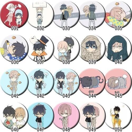 BL 10 Count Ten Count Sweet Boy Love Tadaomi Shirotani Kurose RIKU Badge Brooch yaoi fan Badge Collection Gift
