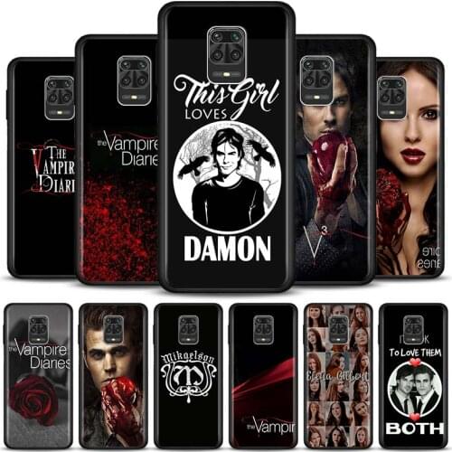 The Vampire Diaries Fundas For Xiaomi Redmi Note 10 9 9s 9t 8 8t 7 Pro Shell for REDMI K40 K30 K20 9 Prime 9i 7a 6a Cases
