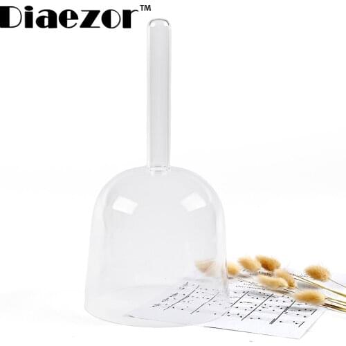 Diaezor 7" 4 octave Chakra Note Perfect Pitch B Deep Sound Handle Clear Crystal Singing Bowl