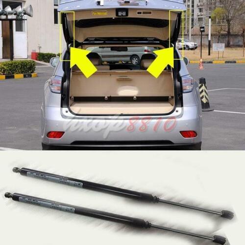 For LEXUS RX270 RX350 RX450h 2009-2015 High quality Vehicle Tailgate Strut Shock Support Rod 2pcs