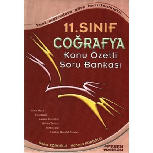 Blowing 11. Grade Geography Subject Özetli Question Bank Mahmoud Köroğlu, Whirling Köroğlu Blowing Publishing-Training Educational Series (TURKISH)