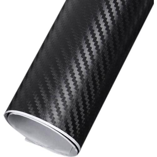 Hot 1.27mx30cm Carbon Fiber Vinyl Car Wrap Sheet Bubble Free Roll Film 3D Car Stickers Decals Car Styling Accessories Hot Sale