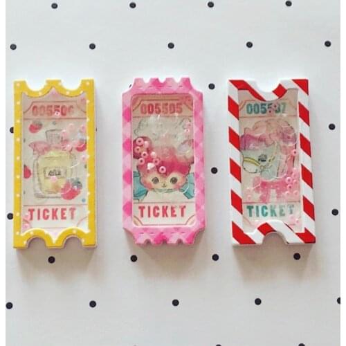 KLJUYP Cute Tickets Shaker Metal Cutting Dies Scrapbook Paper Craft Decoration dies scrapbooking