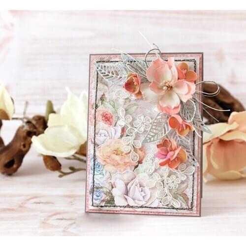 3pcs Leaves Set Pattern Metal Cutting Dies New Stencils for DIY Scrapbooking Paper Cards Making Craft Fun Decoration