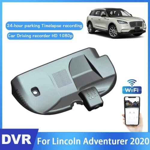 New! Car DVR Wifi Video Recorder Hidden Dash Camera For Lincoln Adventurer 2020 Night Vision Full HD 1080P Control Phone APP