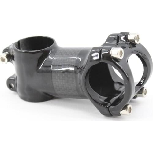 New Mountain Road bicycle ALLOY 3K carbon fibre stem carbon bike stem Hollow out 6 degree angles MTB 31.8*60-120mm Free shipping