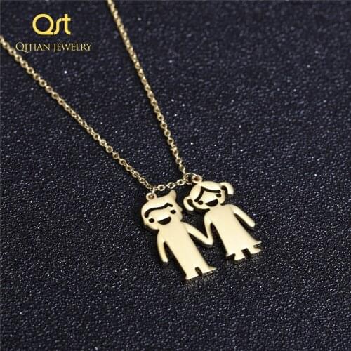 Personalized Necklace Custom Name Necklace Any Language Choker Gold Stainless Steel Jewelry Women Birthday Gift