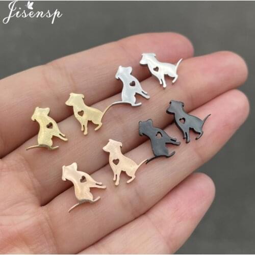 Lovely Puppy Dog Stud Earrings for Women Kids Retro Small Animal Dachshund Dog Earings Chic Children Jewelry Accessories