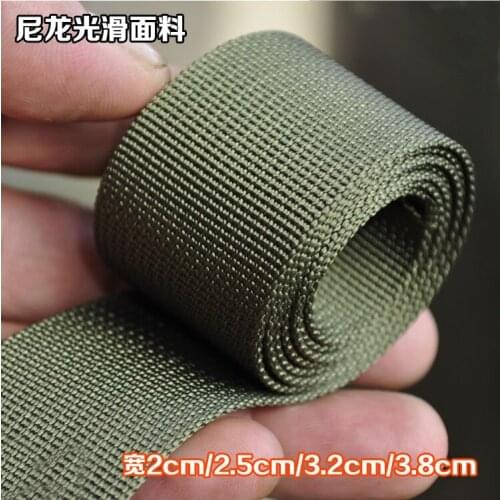 High Quality 1.5" inches 38mm Olive Smoothing Nylon Webbing 10 Yards Straps DIY Bags Buckles Clips Leashes Matching Accessories