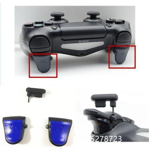 R2 L2 Trigger Extenders With Dust plug for PS4 Dual Triggers Attachments for Dualshock 4 PSIV Controller PS4 Slim PS4 PRO