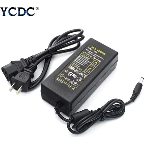 US/EU/UK/AU AC100-240V To DC 12V 6A Power Supply Adapter Converter Module Transformer Adapter For Strip Lights ADSL Modem Hub