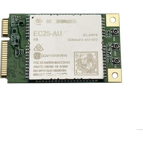 In stock! EC25-AU EC25AUFA-MINIPCIE 4G Cat4 module GPS GLONASS BeiDou Galileo for Latin America/Australia/New Zealand