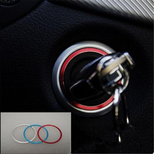 High Quality Aluminium alloy case For Mercedes Benz A/B/C/E/GLK/ ML/ GL/ CLA /GLA /CLS ignition coil alloy sequins stickers