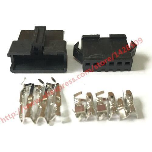 10 Sets Male And Female JST 2.54mm SM 6 Pin 6 Way Multipole Connector Plug With Terminal