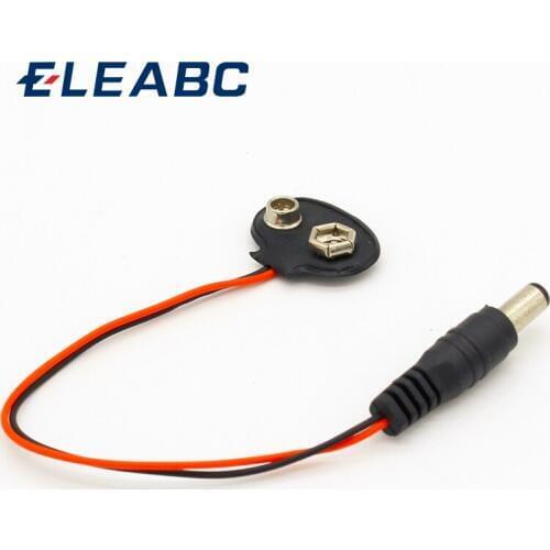 10pcs /lot UNO R3 9V Battery Connector 9V battery clip for arduino in stock top quality