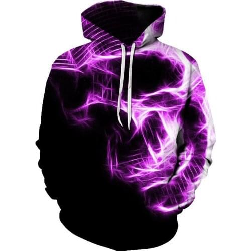 2020 Cross Border New Animal 3d Digital Printing Hoodie Long Sleeve Sweatshirt Mens Printed Street Mens Sportswear Top An