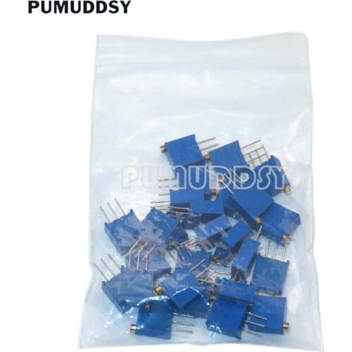 3296W Potentiometer 13values*2PCS 100R 200R 500R PUMUDDSY 1K 2K 5K 10K 20K 50K 100K 200K 500K 1M Variable Resistors Set