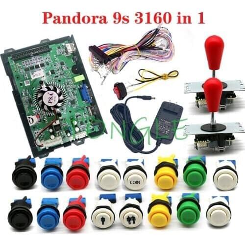 4260 in 1 Pandoras 9S Box Arcade Multigame Board Pandora PSA Motherboard 16*3d Home Version 3 4 Player Games VGA HDMI Output