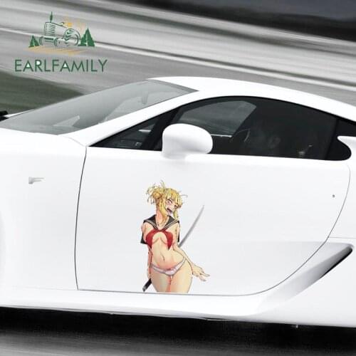 EARLFAMILY 43cm x 25.1cm For My Hero Academia Sexy Car Stickers Car Accessoires Decal Vinyl Waterproof Anime Funny Sticker