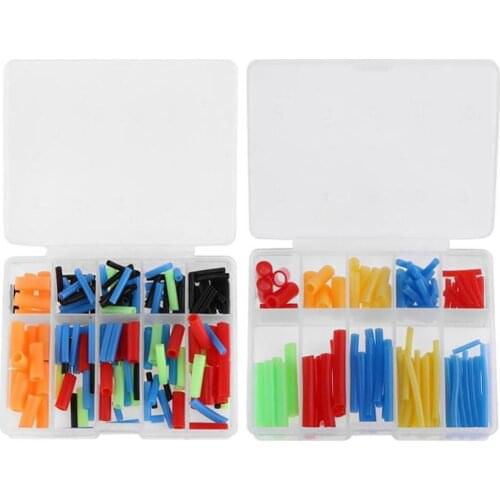 80%HOT Fishing Hook Barb Protector Sleeves Lure Protection Safety Cap Fish Tackle Tool