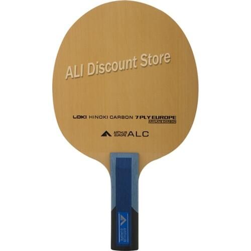 LOKI Arthur EURO ALC Table Tennis Blade Professional 7 Ply Hinoki Carbon Ping Pong Blade Fast Attack Arc Table Tennis Racket