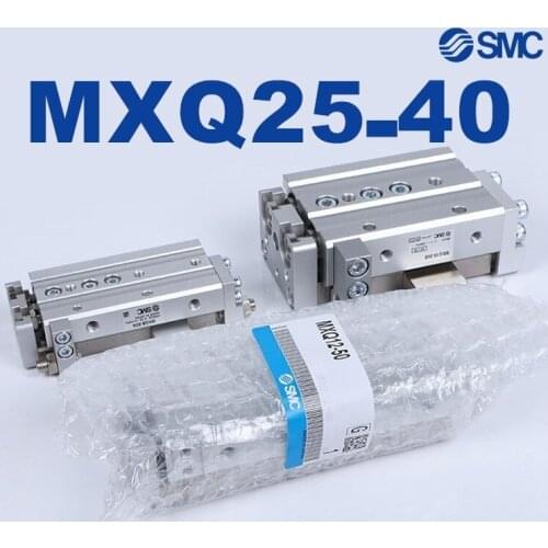 MXQ MXQ25 SMC MXQ25-40 MXQ25-40AS MXQ25L-40AT MXQ25-40A MXQ25-40B Slide Guide Cylinder Pneumatic MXQ25-40BS MXQ25-40BT MXQ25-40C