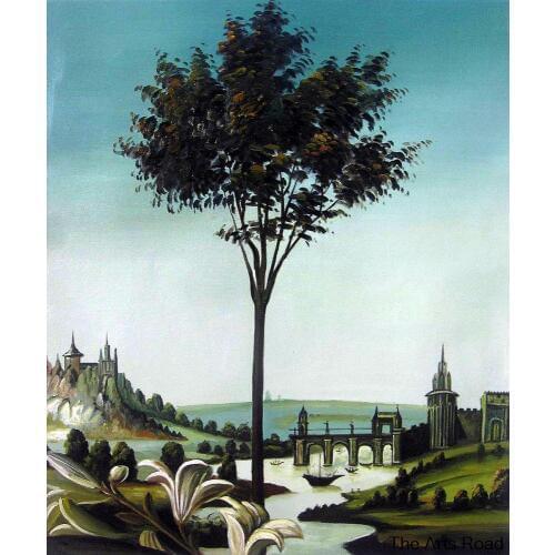 2016 New Landscape Painting Annunciation Cestello (detail) by Sandro Botticelli Fine Art for Home Decoration