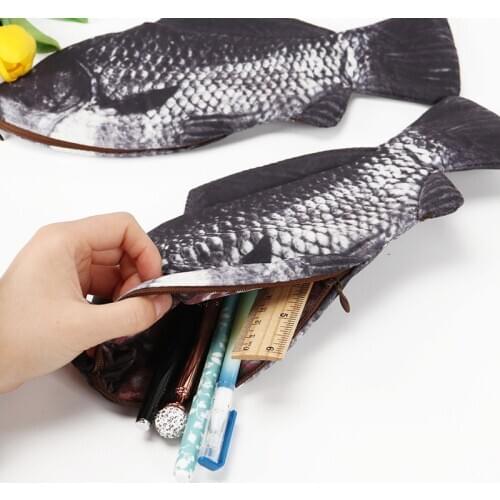 New Creative personality Pencil Box Large Capacity Upgrades Pen Case School Gift Fun Fountain Pen Bag School Supplies