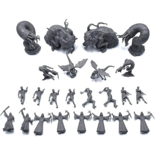 Pvc figure model toy warchess table game mozhengjinghuan 24pcs/set