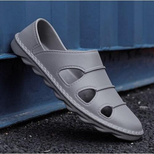 Summer Men Sandals Breathable Light Casual Shoes Men Comfortable Swimming Water Slippers Soft Sport Beach Sandals Zapatos Hombre