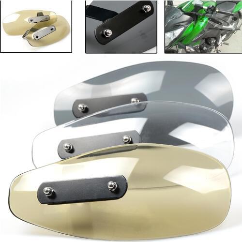 NEW Universal motorcycle wind shield handle hand guard motocross Accessories transparent handguards for various models all year