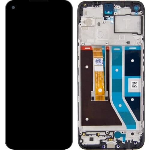High Quality LCD Display For OnePlus Nord N100 BE2013 BE2015 BE2011 LCD Display Touch Screen Digitizer Glass Assembly With Frame
