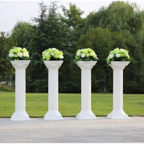 35in Height Wedding Roman Column road lead wedding flower roman column wedding roman pillar set
