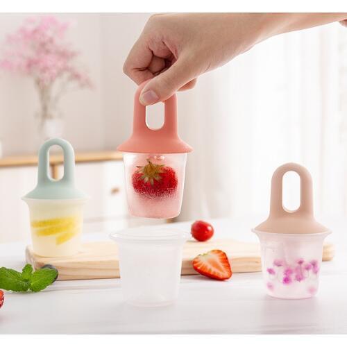 1Pc Mini Popsicle Mold Ice Cream Ball Mold Lollipop Silicone Popsicle Mold Diy Ice Cream Mold Frozen Yogurt Ice Mold Ice Tray
