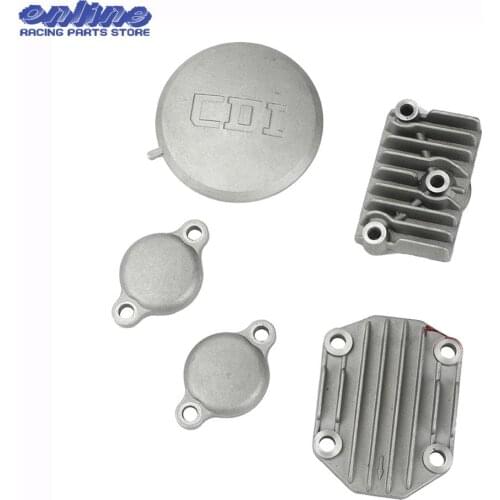 125cc 140cc Air Cooler Style Cylinder Head Cover Kit For YX125 140 150 YinXiang 1P56FMJ Horizontal Engine Dirt Pit Bike Atv