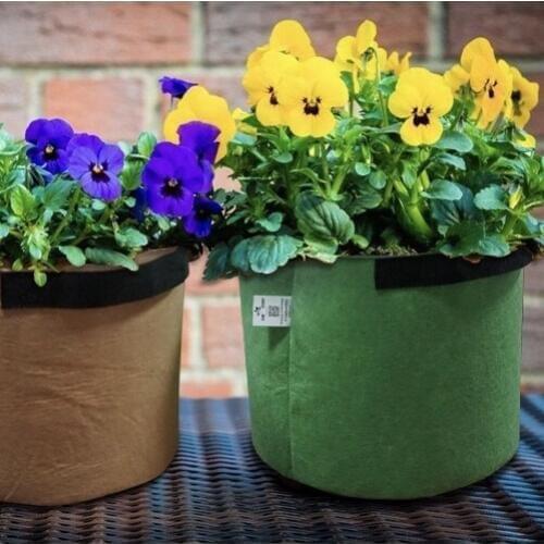 2018 Round Fabric Pots Plant Pouch Root Container Grow Bag Aeration Pot Container