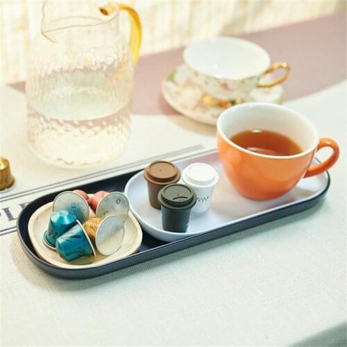 3 Pcs Household Plate Tray Rectangular Bread Cake Serving Tray Kids Dinner Plate Drop-resistant Children Feeding Dishes