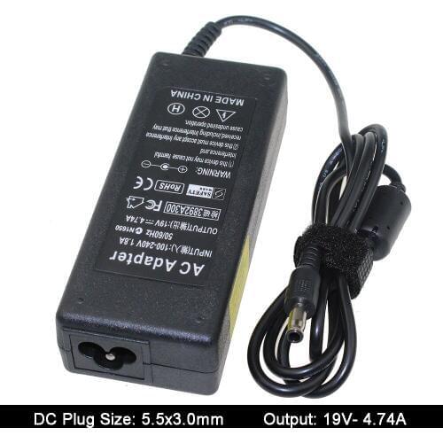 19V 4.74A 5.5*3.0mm AC Laptop Adapter For Samsung Notebook Power R428 R410 R65 R520 R522 R530 R580 R560 R518 R410 R429 R439 R453