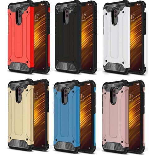 For Xiaomi Pocophone F1 Case Pocophone F1 Cover Diamond Armor Anti-knock Phone Case For Xiaomi Poco F1 Original Back Cover