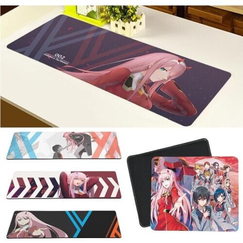 Maiya Zero Two Darling In The Franxx gamer play mats Mousepad Free Shipping Large Mouse Pad Keyboards Mat