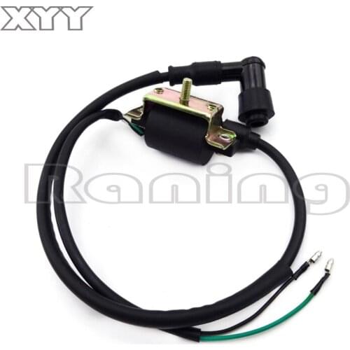 Motorcycle Ignition Coil for 50cc 110cc 125cc PIT Quad Dirt Bike ATV Motorcycle Parts Brand new free shipping system