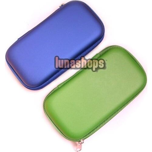 LN001910 Oblong Pocket Bag Hard Case Storage MP3 for earbuds earphone