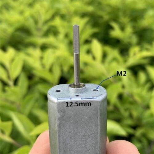 DC Micro Motor D Axis 180 Long Axis 3.7V 5V Mute Motor Toy Model Student Technology Production