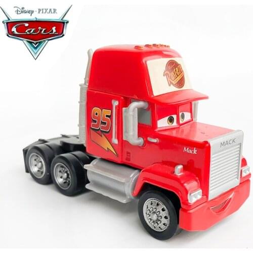 Disney Pixar Cars Diecast Mack Head Diecast Metal Alloy Model Cars Disney Car 1:55 Toy Collection Kids Best Gift Y180809010