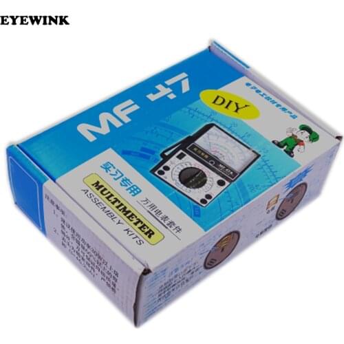 DIY Kits MF47 pointer multimeter meter Learning Suite 1.2V-3.6V