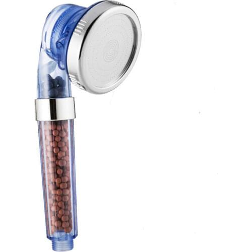 Shower Head 3 Modes Bathroom Shower Adjustable Shower Head Saving Water High Pressure Anion SPA Shower Accessories Shower Led