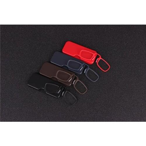 Belight NEW Design Clip Reading Glasses Men Women Mini Ultralight SOS Wallet Older Optics With Box Oculos De Grau Folding Glasse